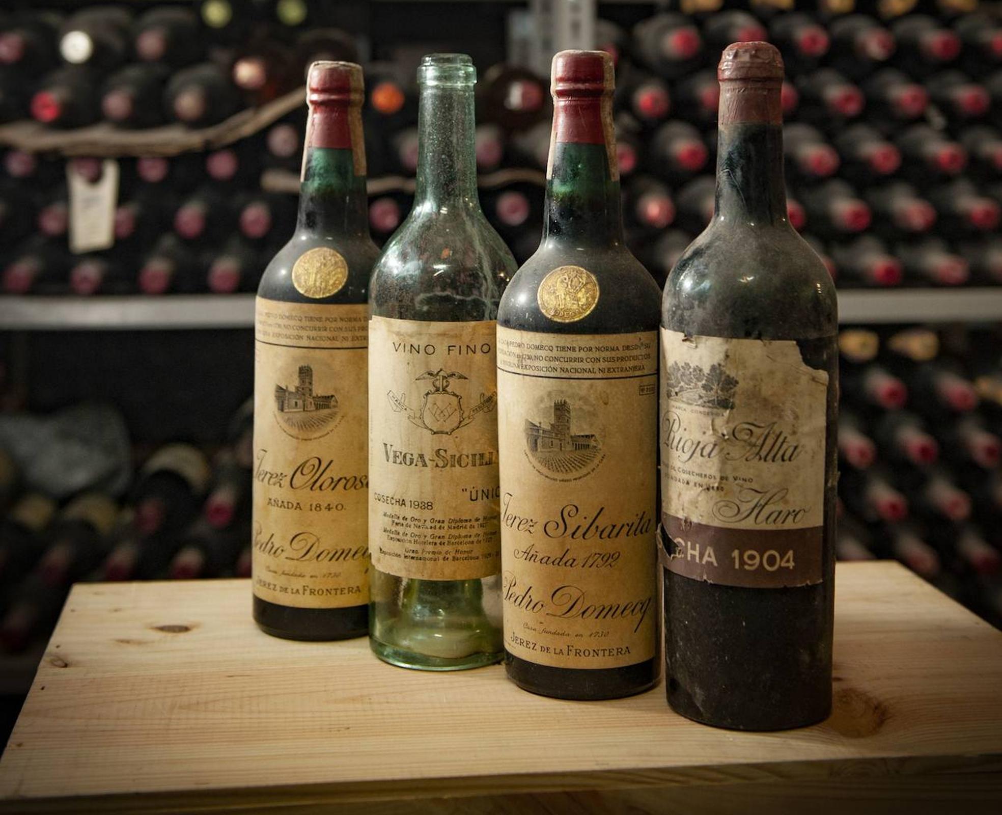 botellas antiguas